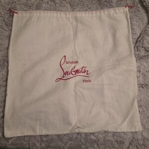 Christian Louboutin White Dust Bag